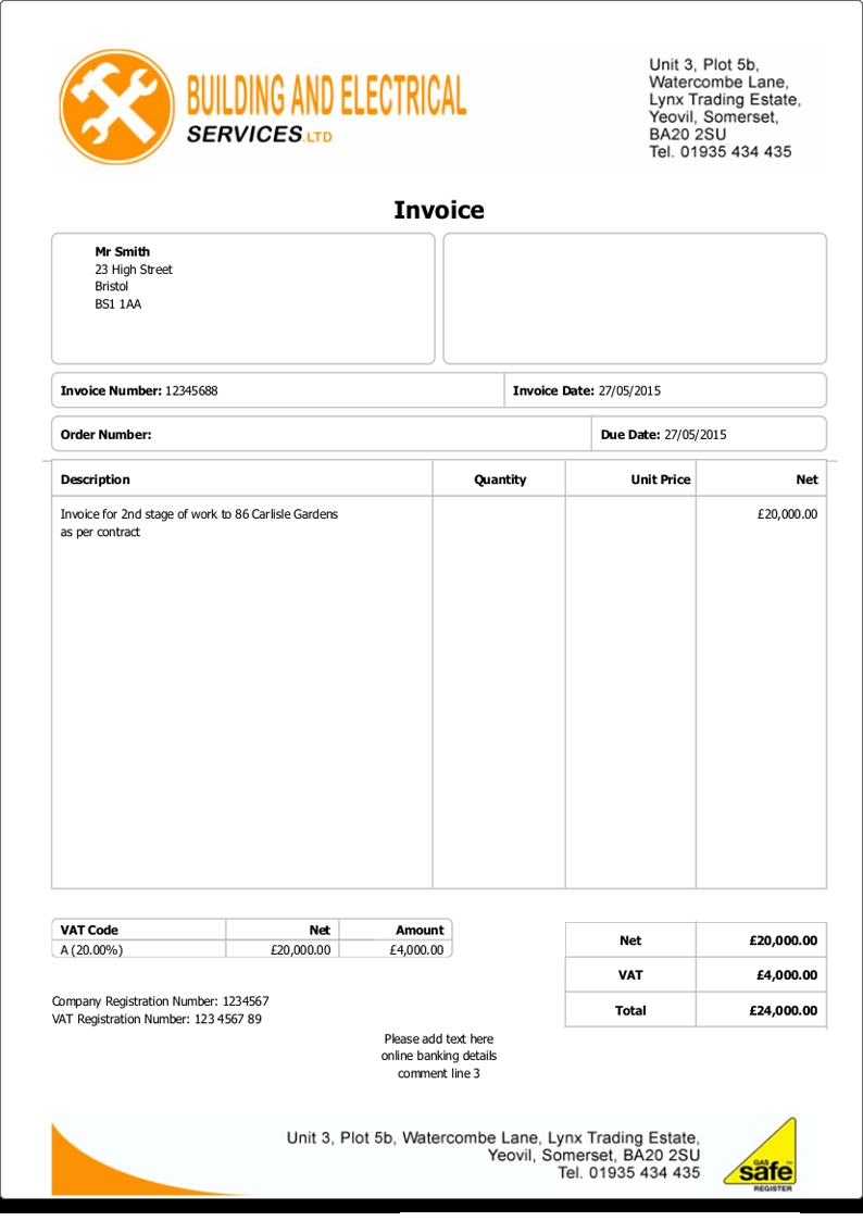 cia accounts hbxl cis invoice template