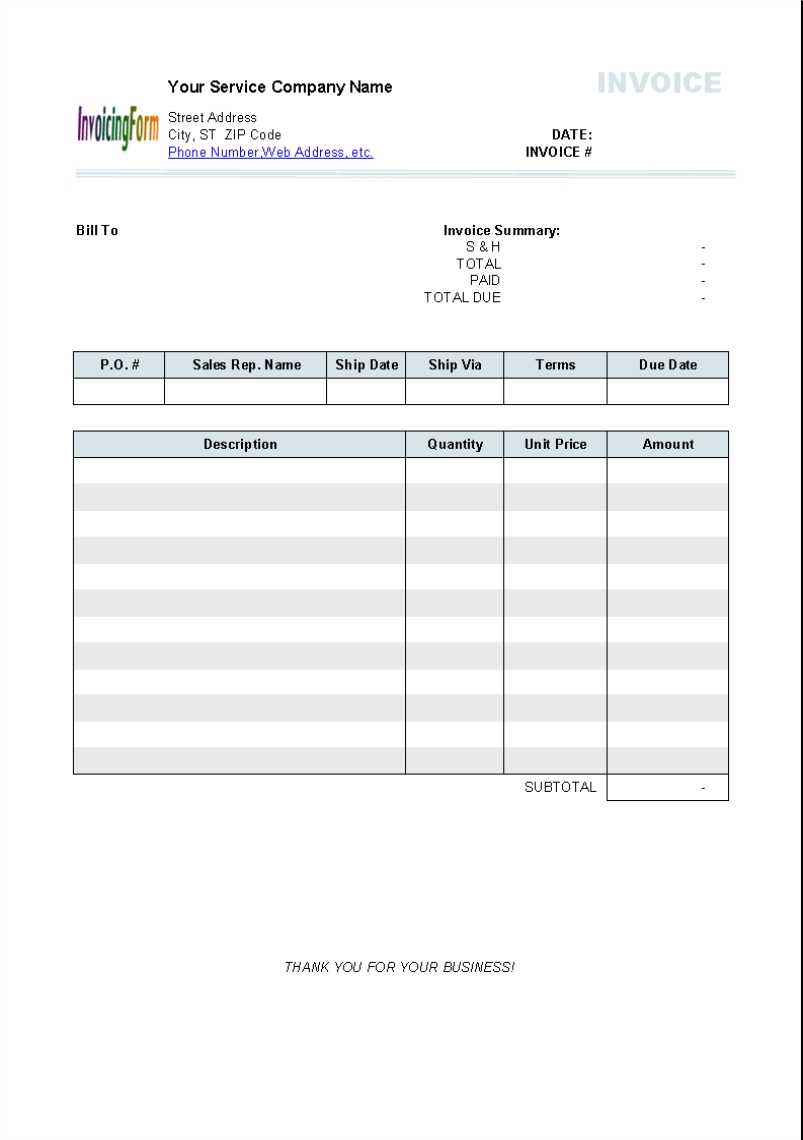 excel spreadsheet invoice template 10 results found uniform top invoice software