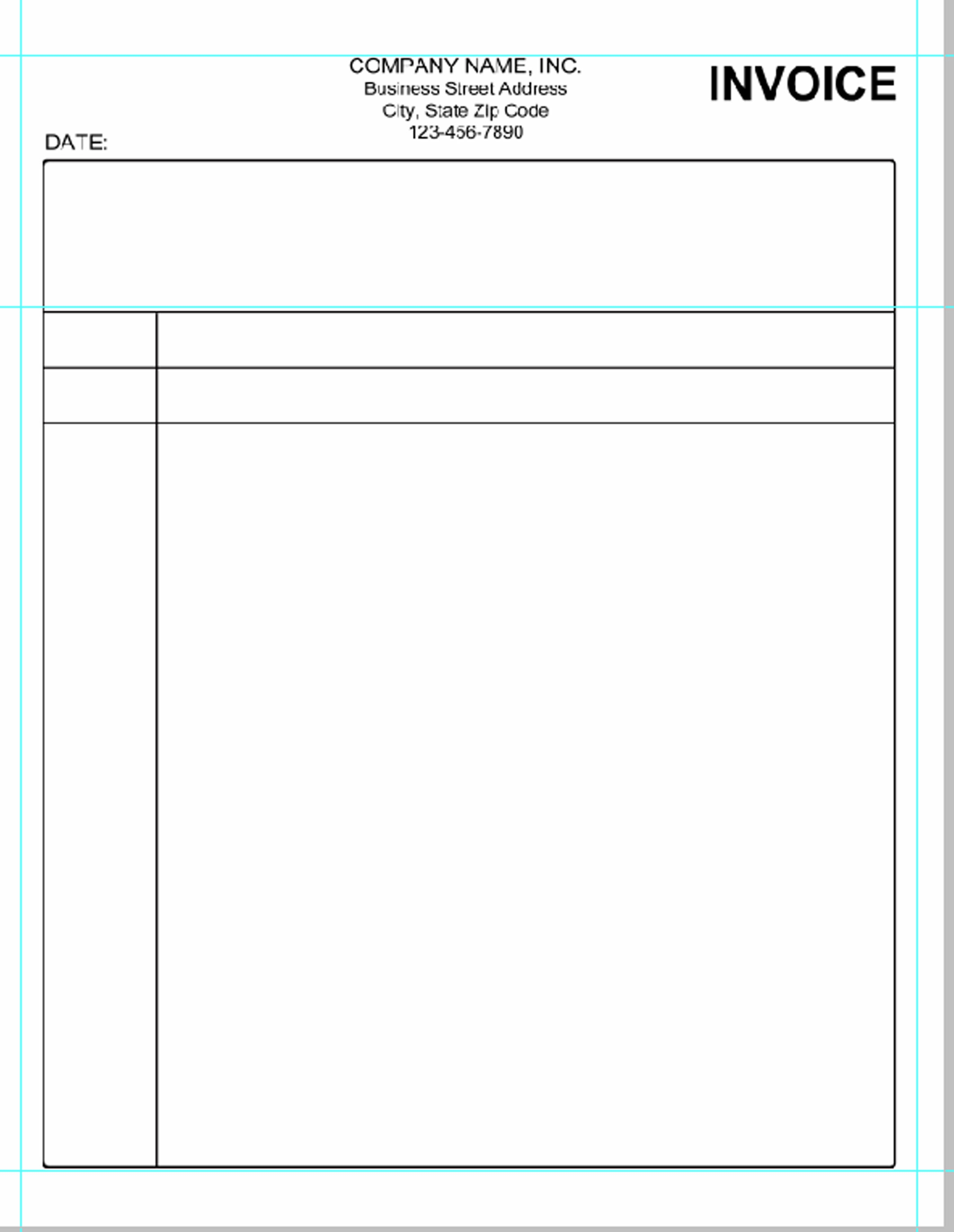 free blank invoice template 10 samples blank invoice templates free and mistakes in business 2123 X 2742