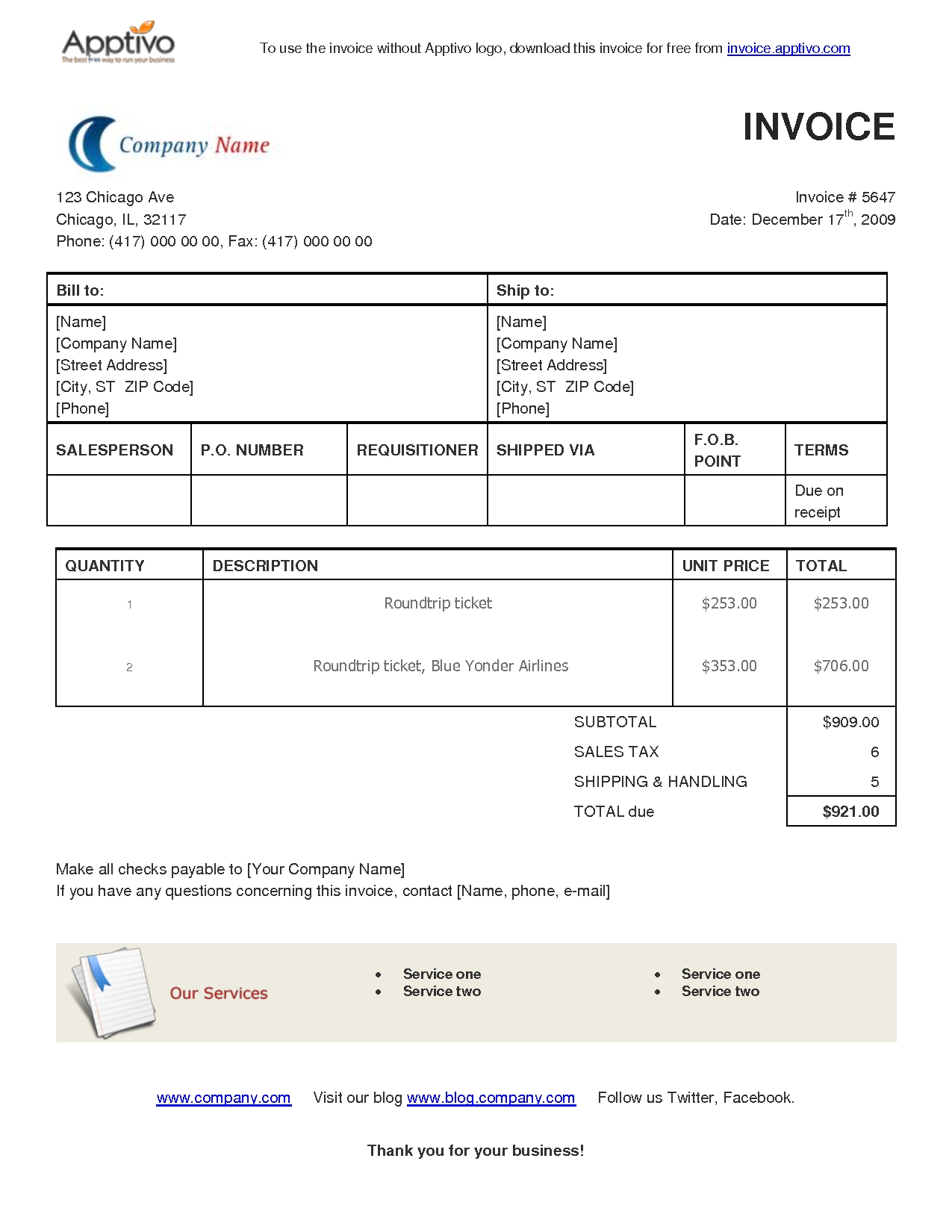 free microsoft invoice template 19 best photos of microsoft invoice template free invoice 1275 X 1650