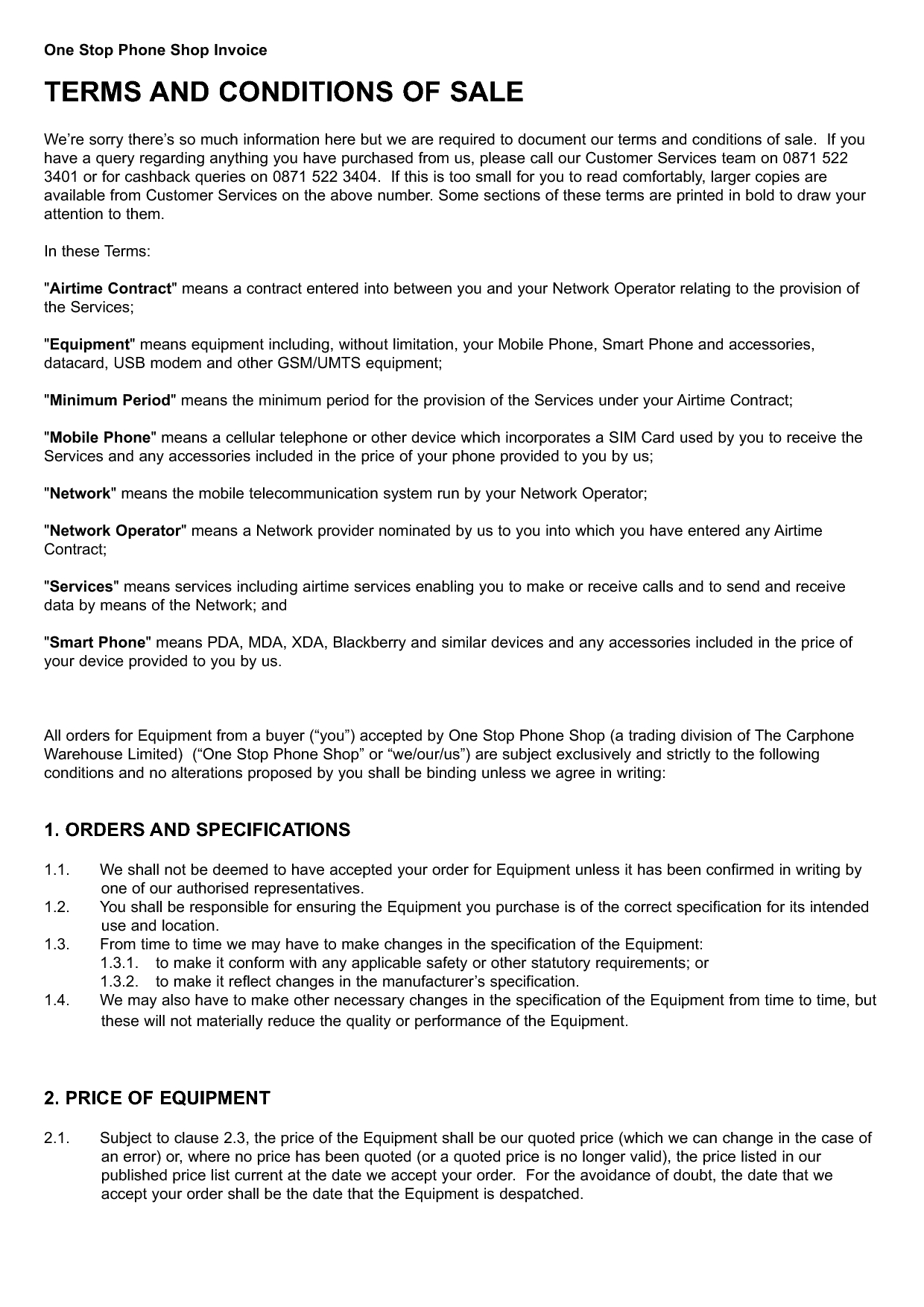 invoice terms and conditions invoice terms and conditions template 1240 X 1754