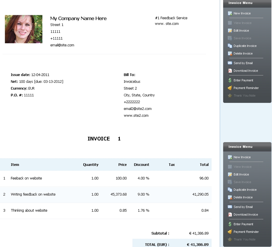online invoicing free invoice software invoicebus makebadge online invoice template free