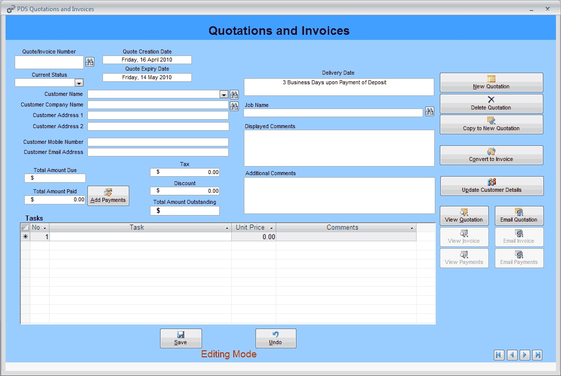 quotations and invoices 510 perpetual data solutions get you program for invoices