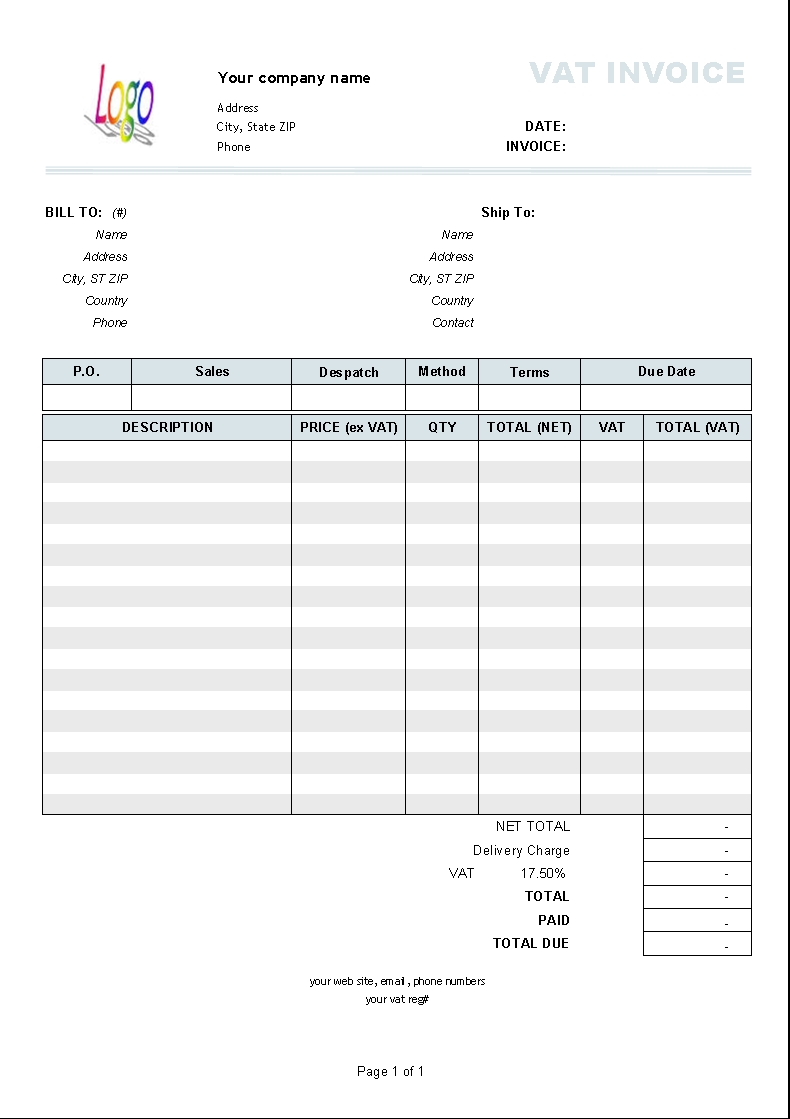 uniform invoice software uniform software wholesale invoice template