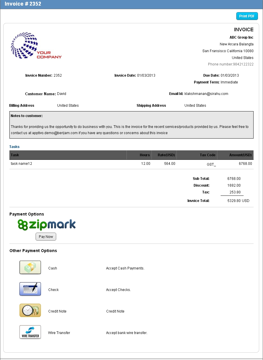 email-an-invoice-invoice-template-ideas