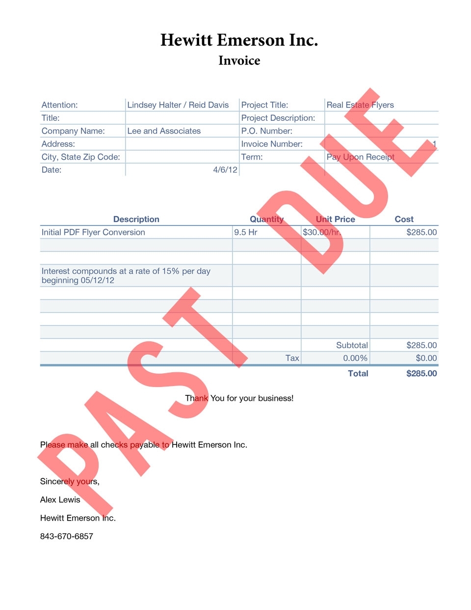 past due invoice | invoice template free 2016 invoice past due