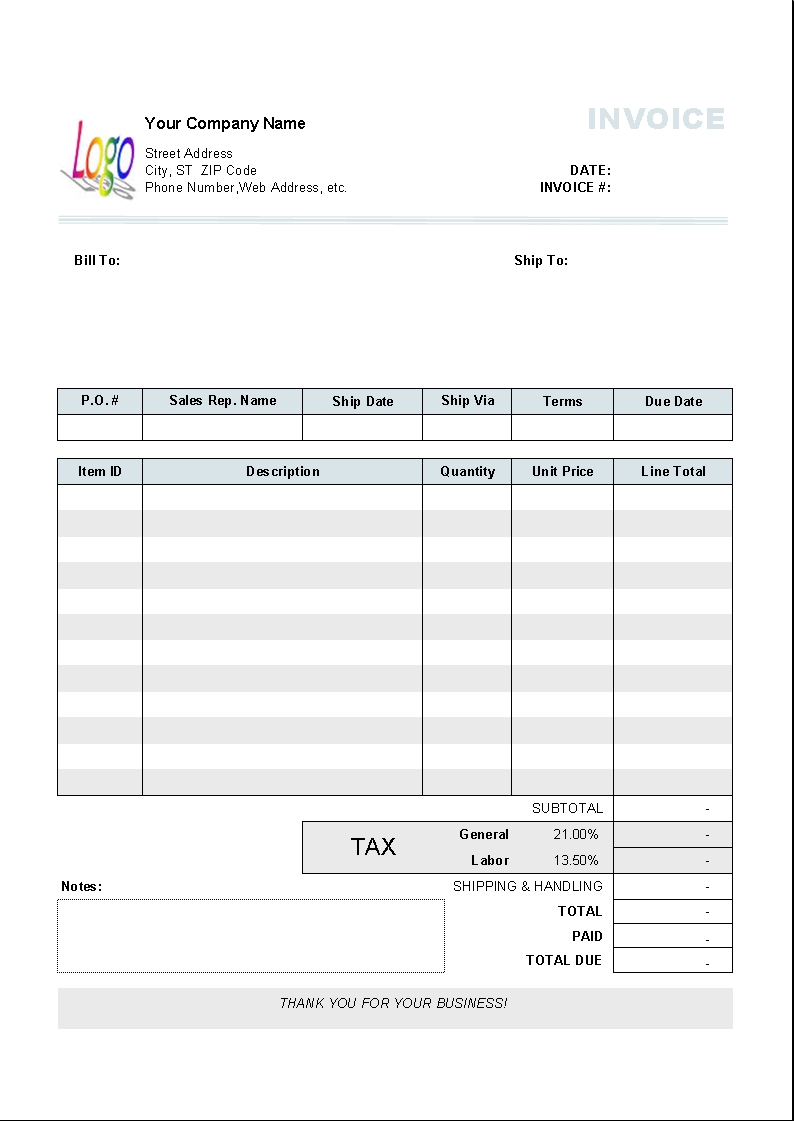 uniform invoice software uniform software sample tax invoice template
