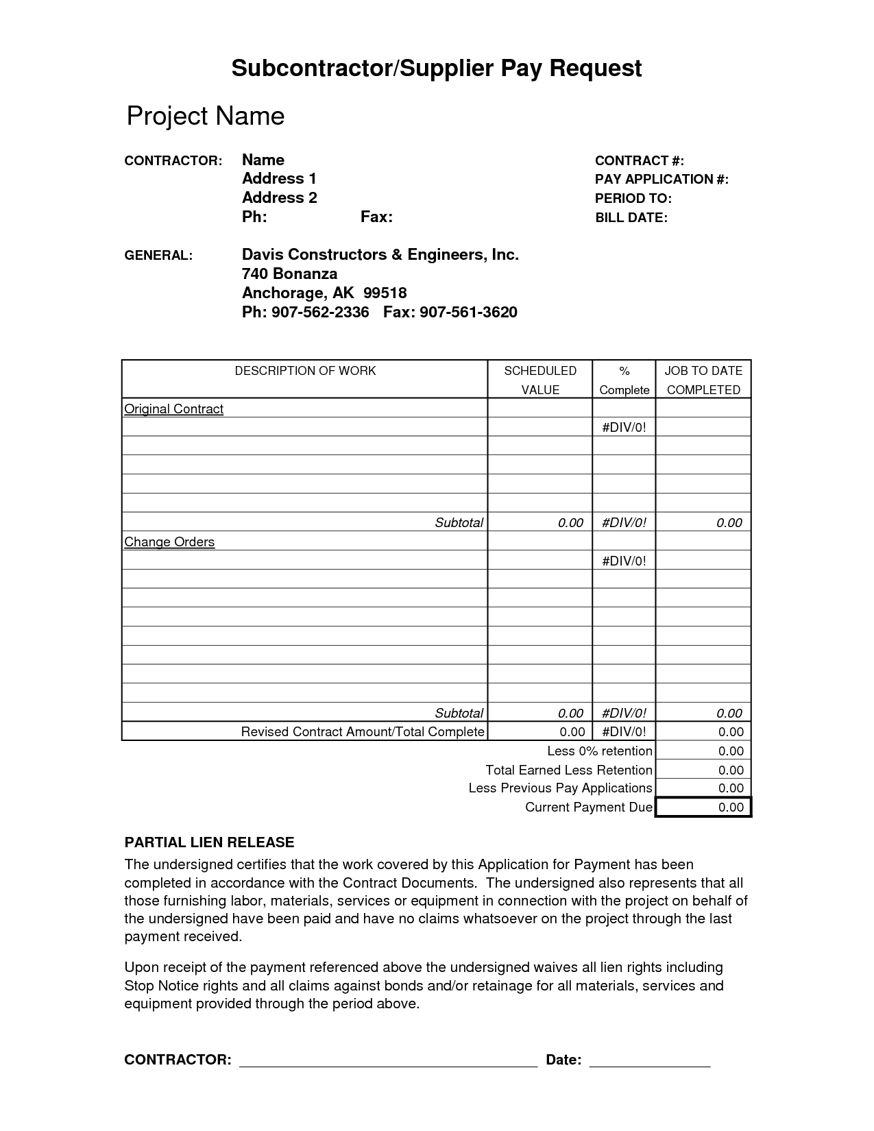 Invoice Paid Receipt Template