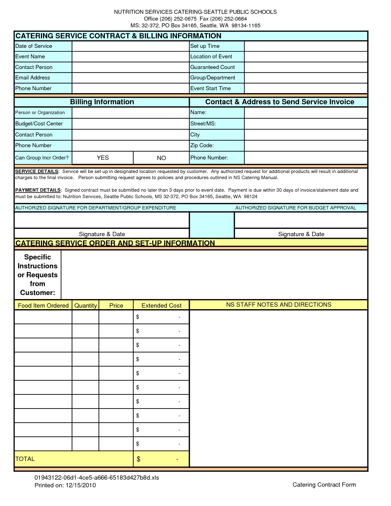 excel invoice templates bafflingdynu sample catering invoice