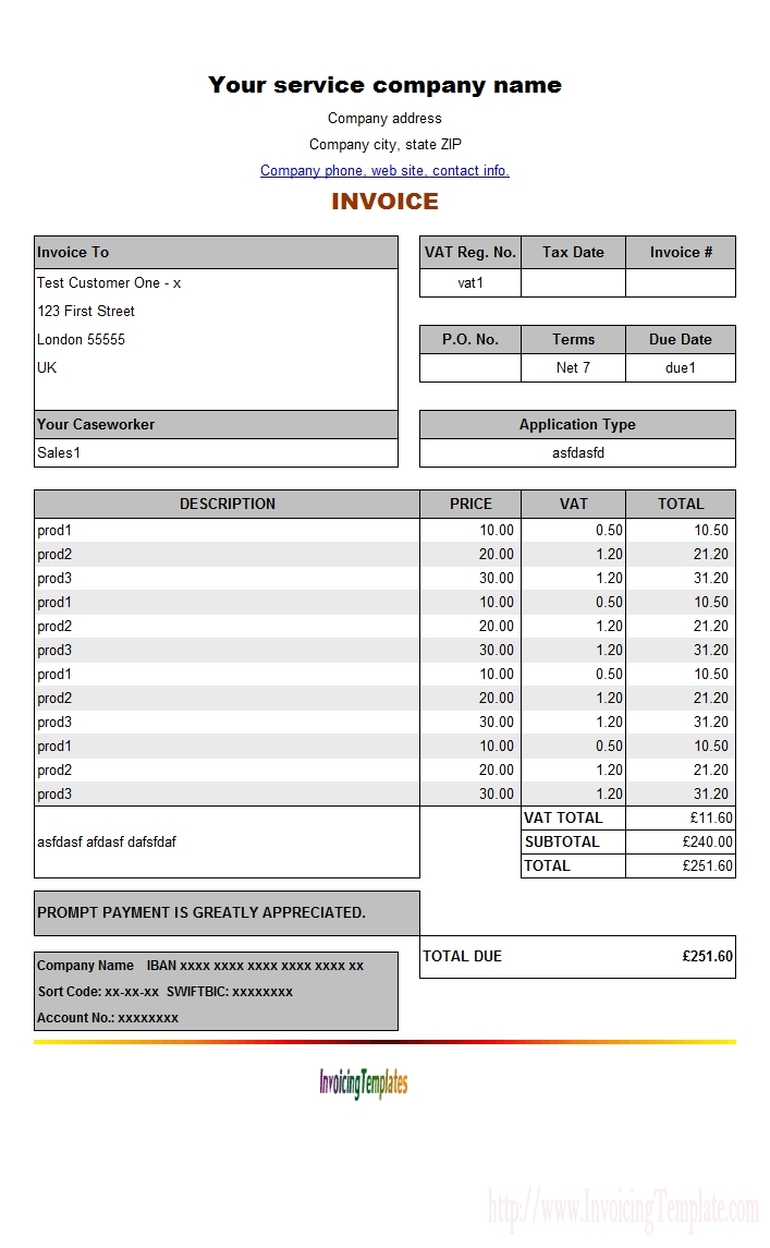 hmrc vat invoice invoice template free 2016 hmrc vat invoices