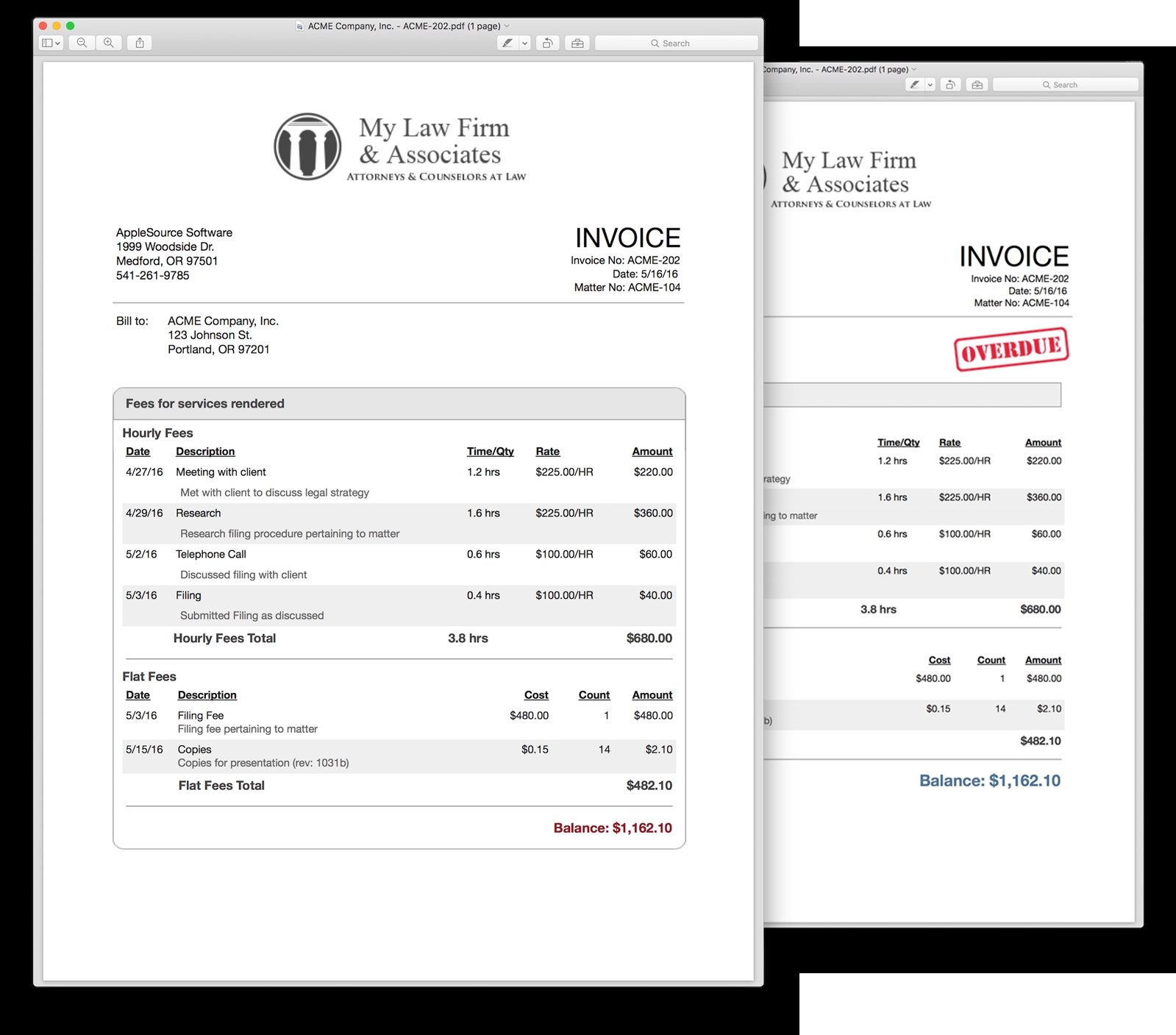 statutory interest on unpaid invoices