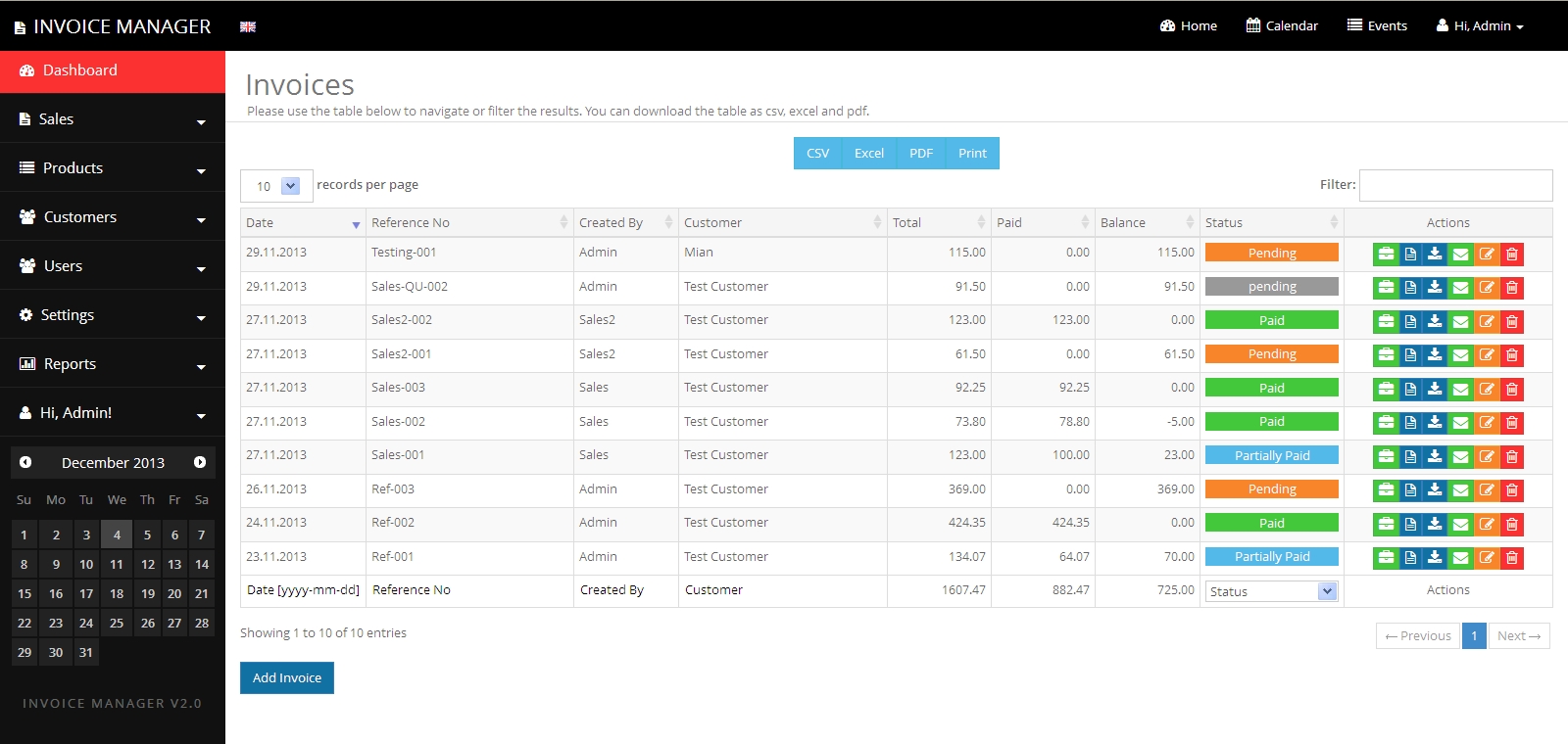 simple invoice management system simple invoice manager invoicing made easy php scripts 1600 X 760