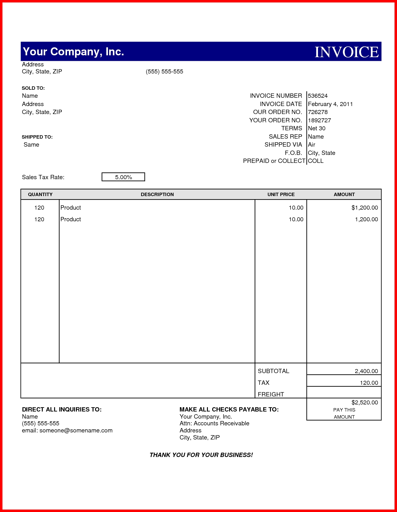 12 cash bill format officialletterformattop cash invoice sample