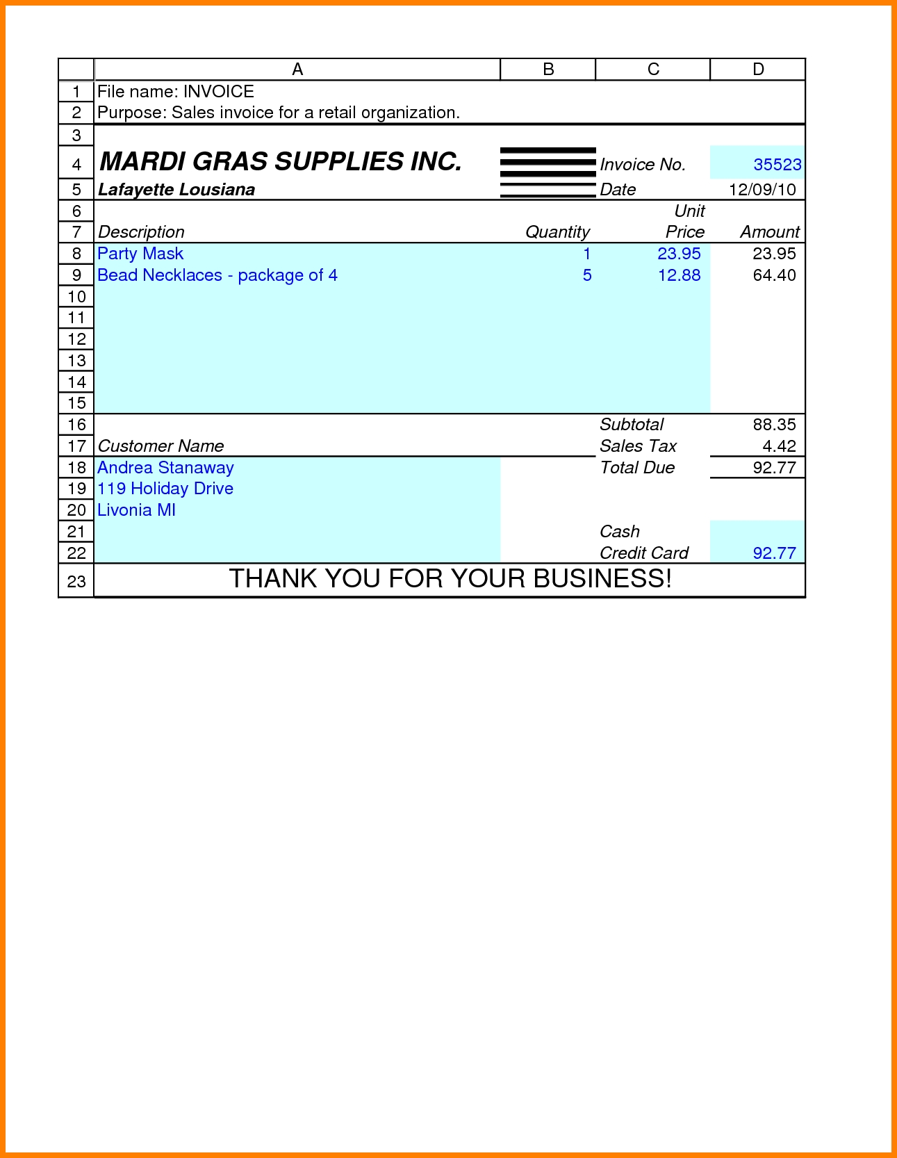 5 cash invoice receiptstemplatesite cash invoice sample