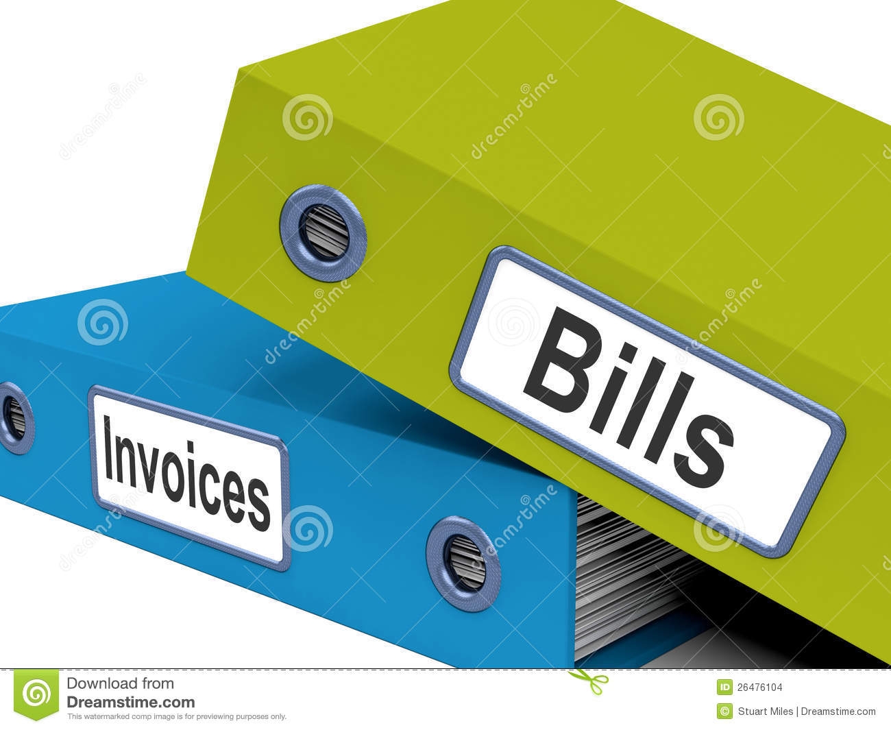 bills and invoices files show accounting stock images image invoices in accounting
