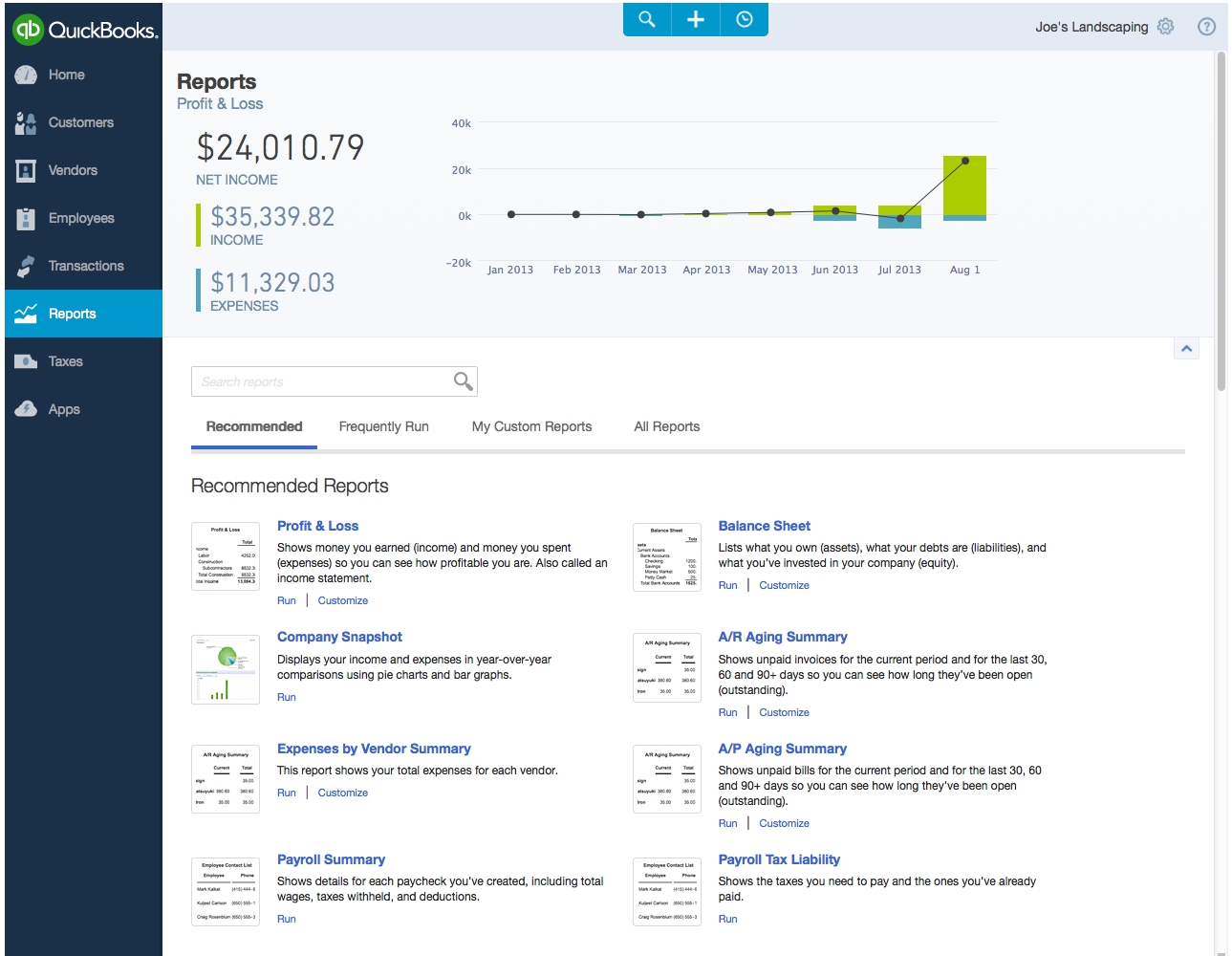 intuit reveals refresh of quickbooks online for the web online invoice service