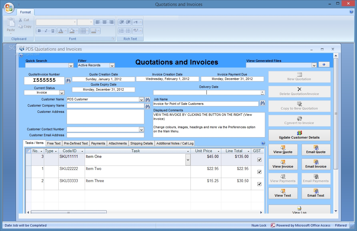 quotations and invoices download snappy invoice system