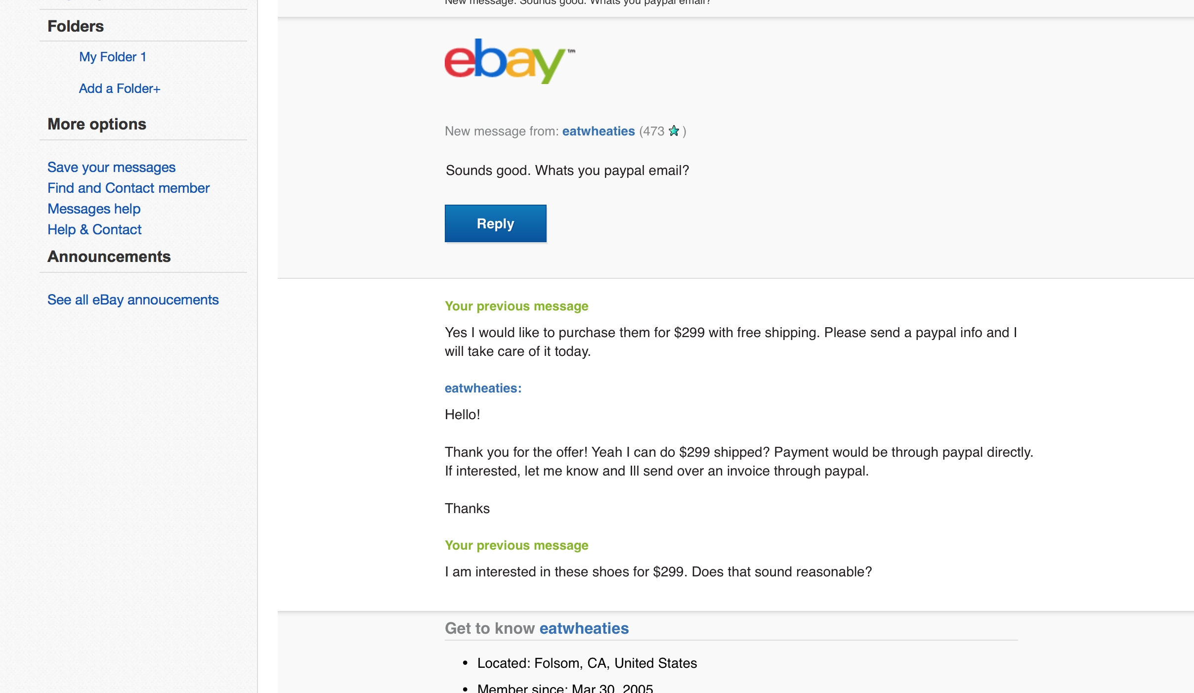 seller wants my paypal email address the ebay community are paypal invoices safe