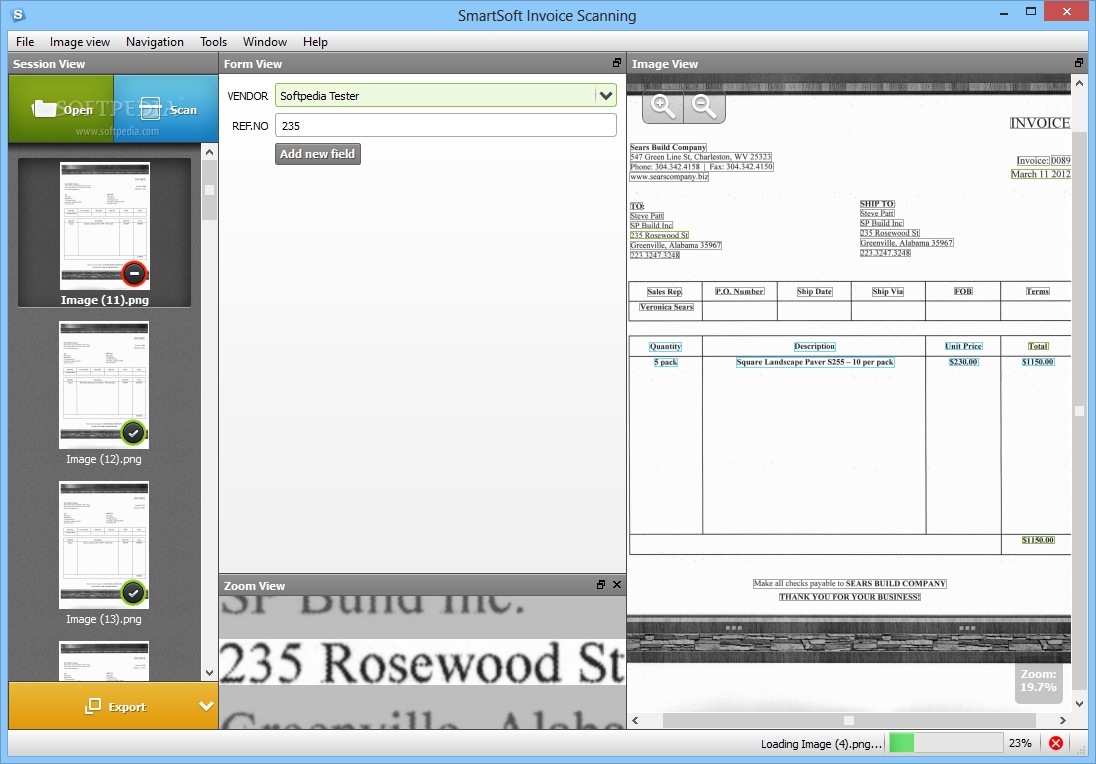 smartsoft invoice scanning download invoice scanner software