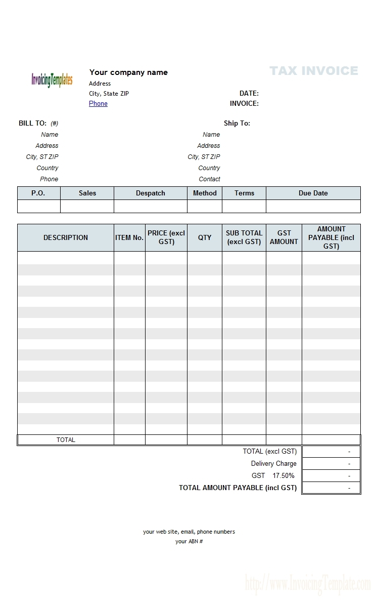 australian tax invoice requirements invoice template free 2016 gst invoice requirements