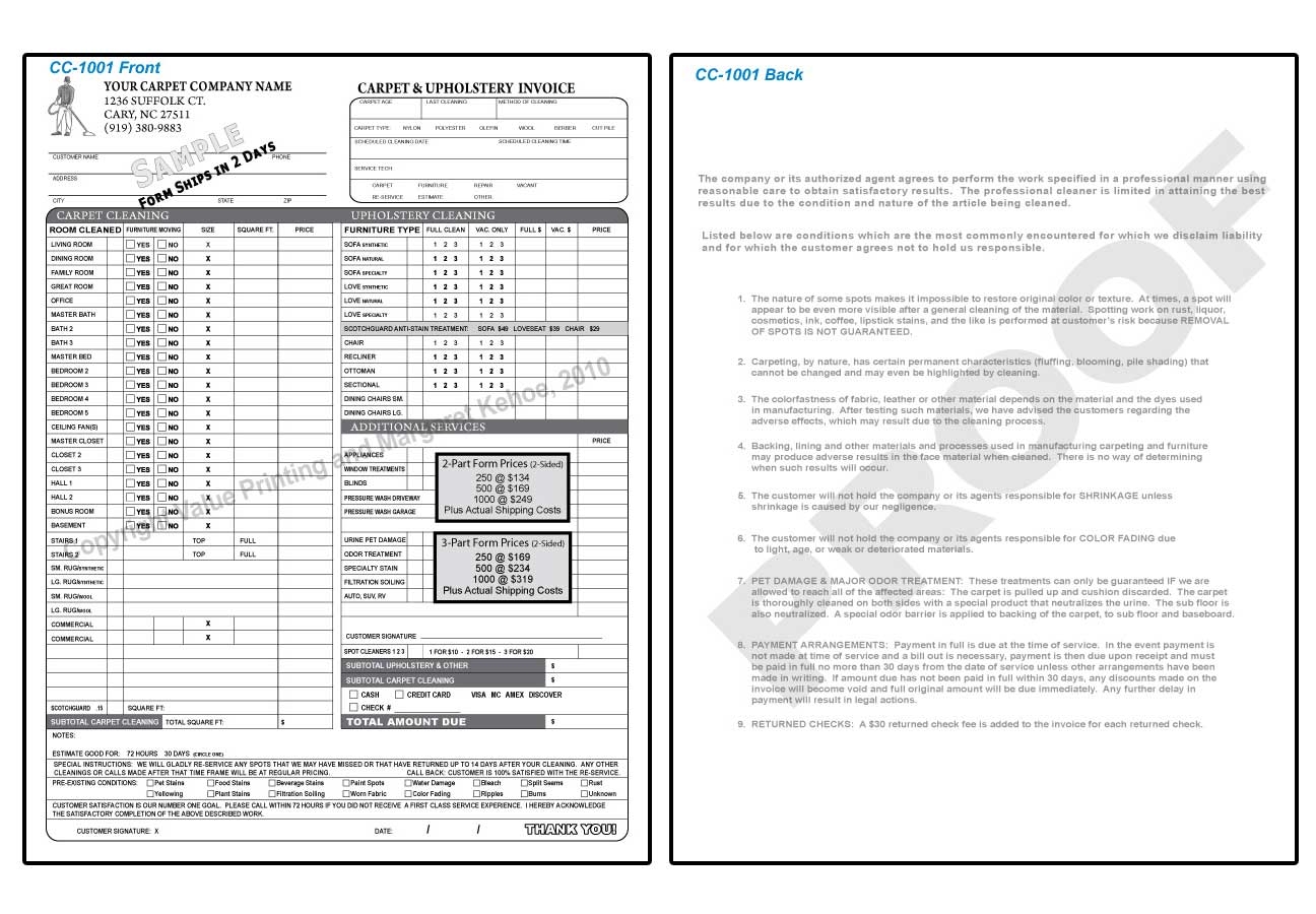 carpet cleaning template software development advertising animal carpet cleaning invoice template