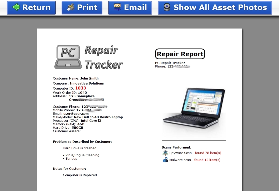 computer repair invoice software invoice template free 2016 computer repair invoice template