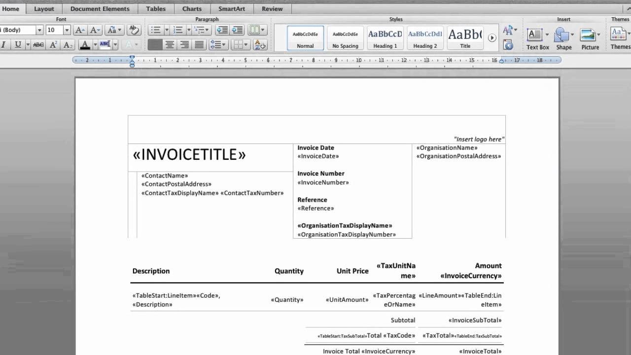 create docx invoice templates in xero accounting software xero creating an invoice template