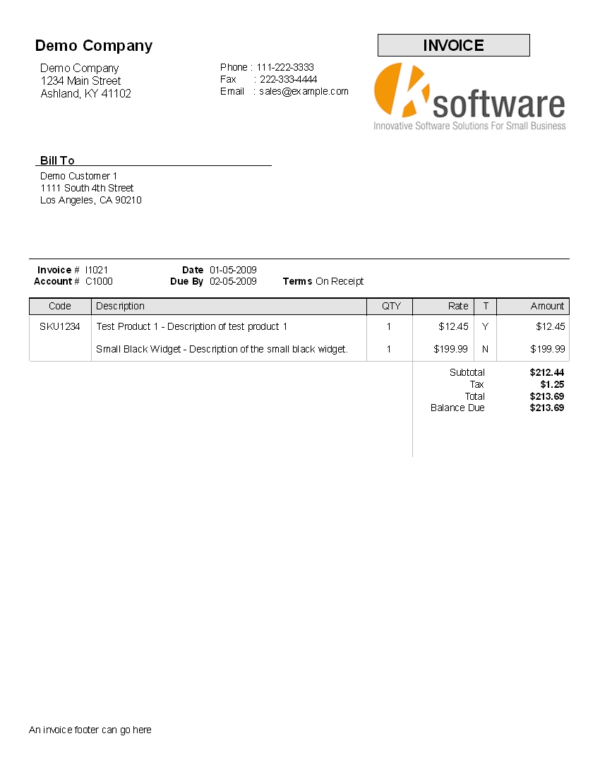 payment terms on invoice kbilling help 850 X 1100