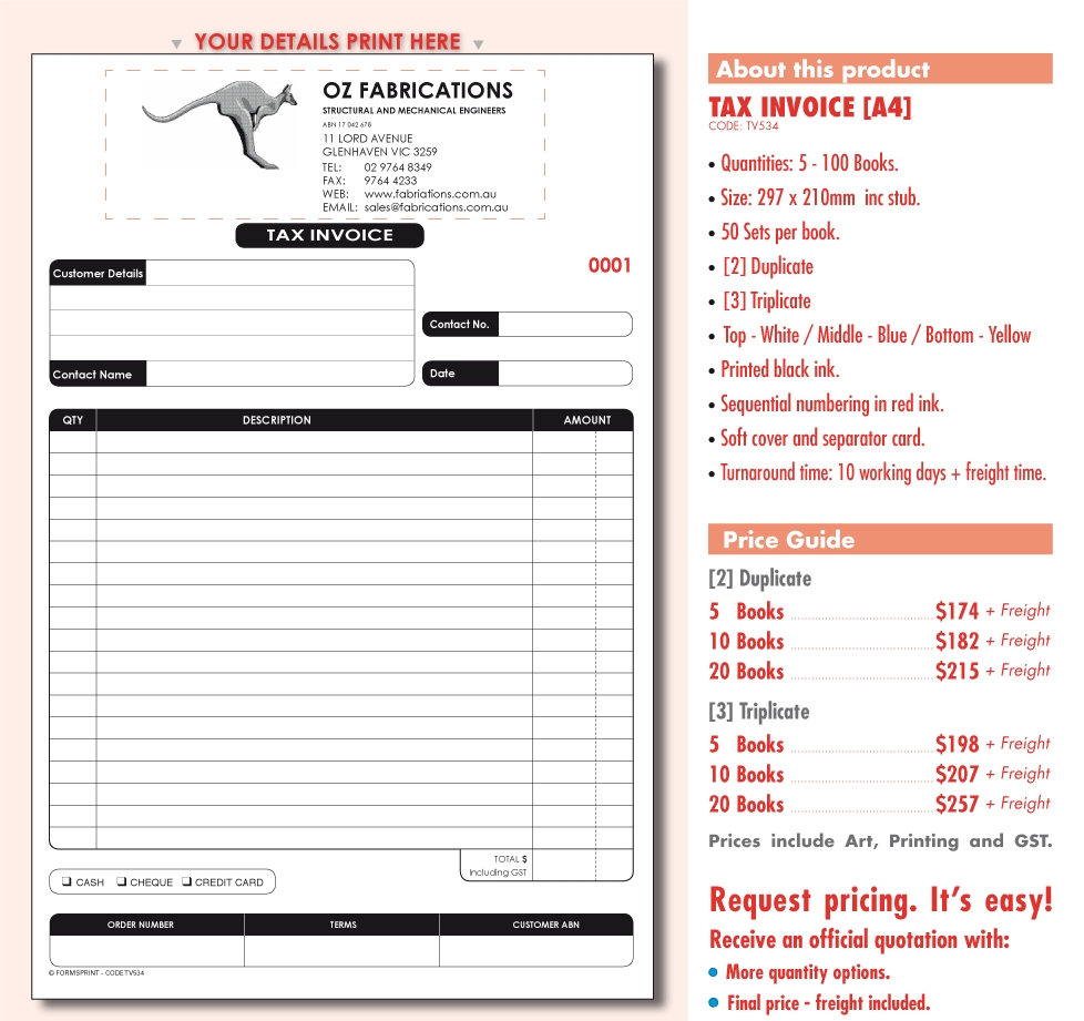 tax invoice sample tax invoice template httpwebdesign14 978 X 921