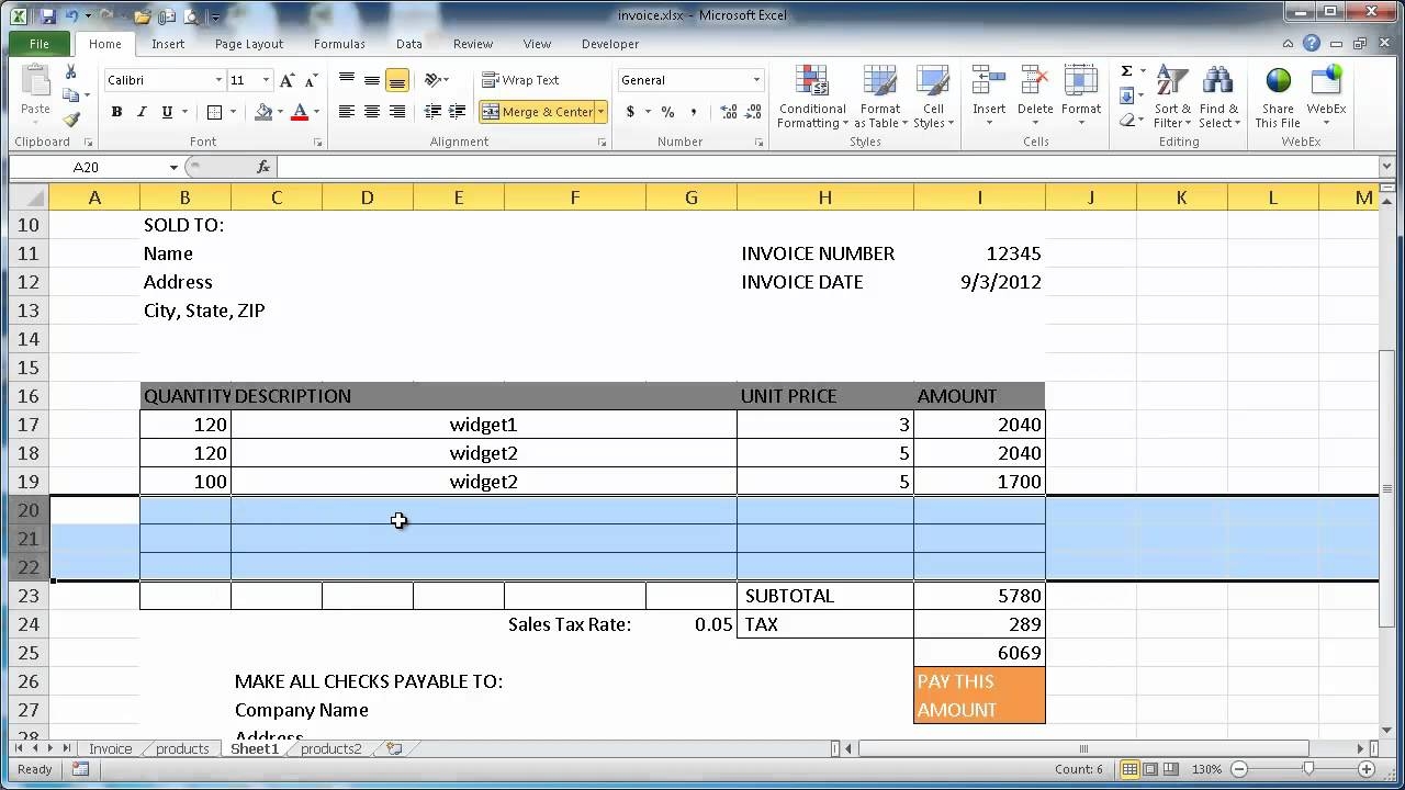 3 ways to make an invoice on excel wikihow invoice on excel