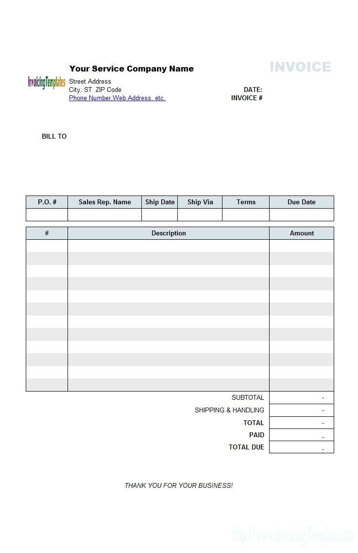 simple invoices nebraska invoice download