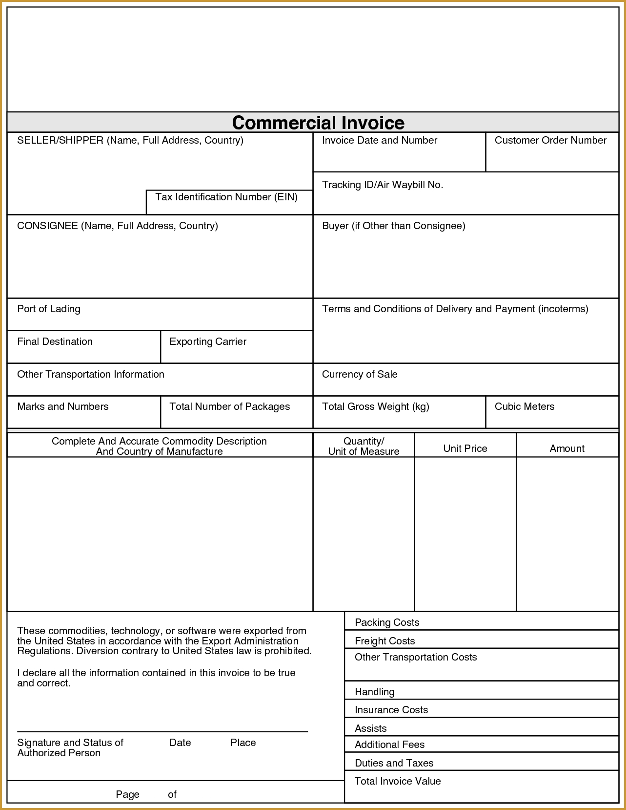 fedex freight commercial invoice 8 fedex commercial invoice jumbocover 1283 X 1658