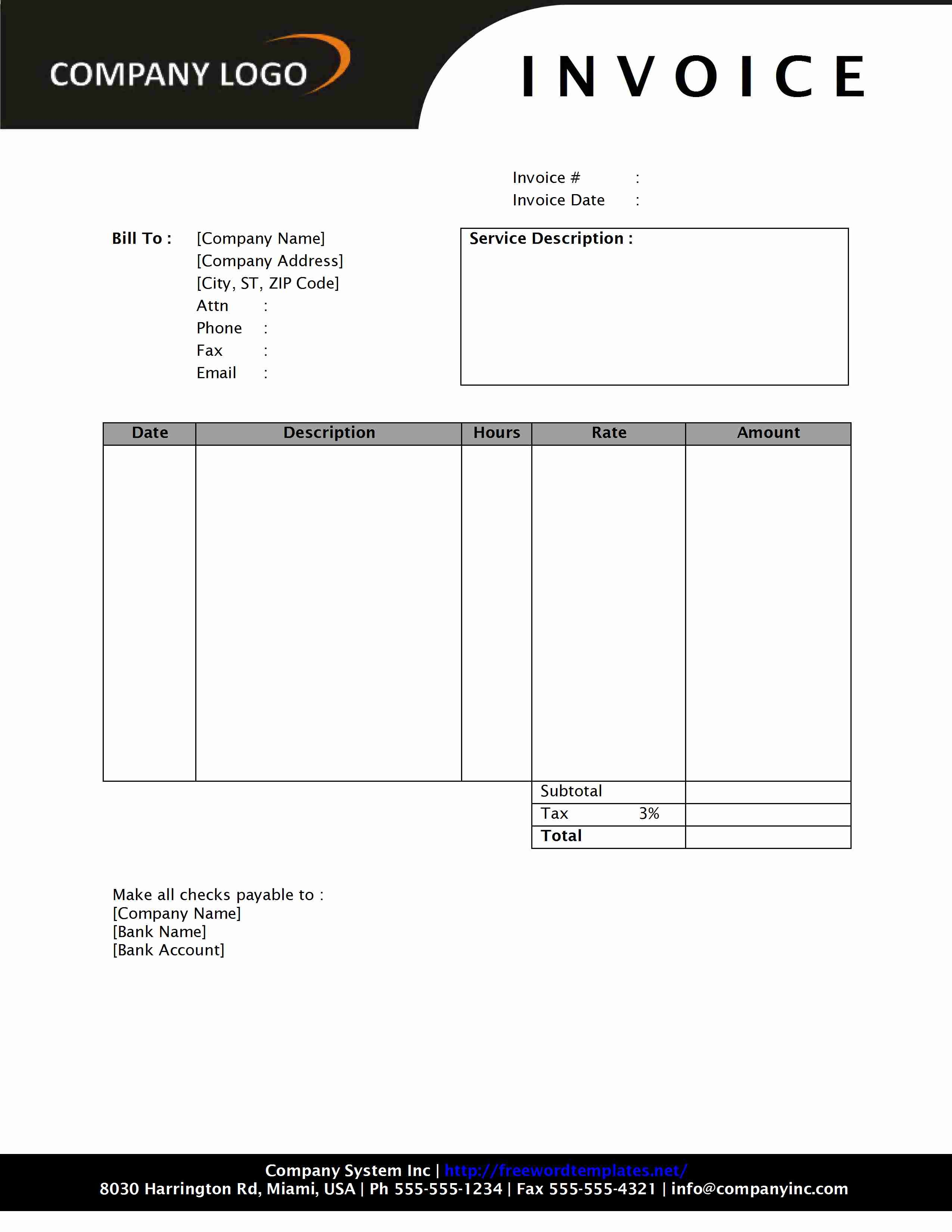 free microsoft word invoice template for mac invoicegenerator microsoft word invoice template mac