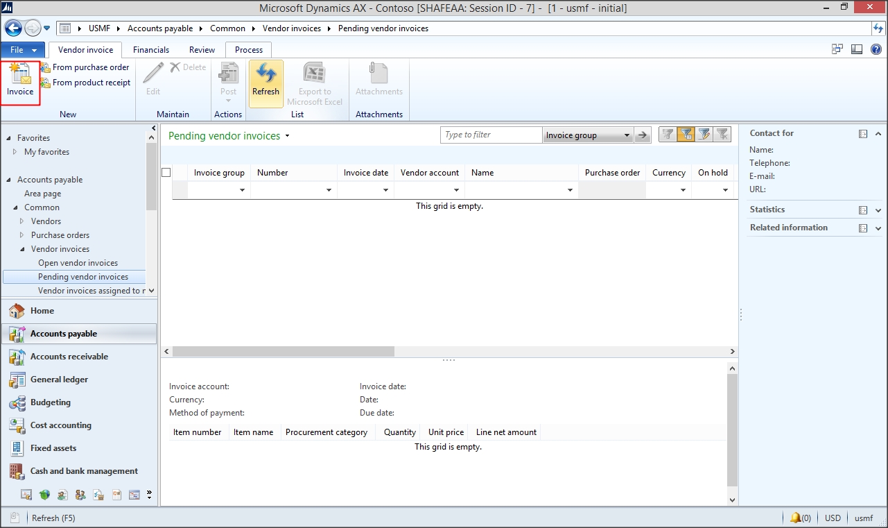 invoice payable to ax 2012 add invoices to payment groups microsoft dynamics ax 1281 X 761