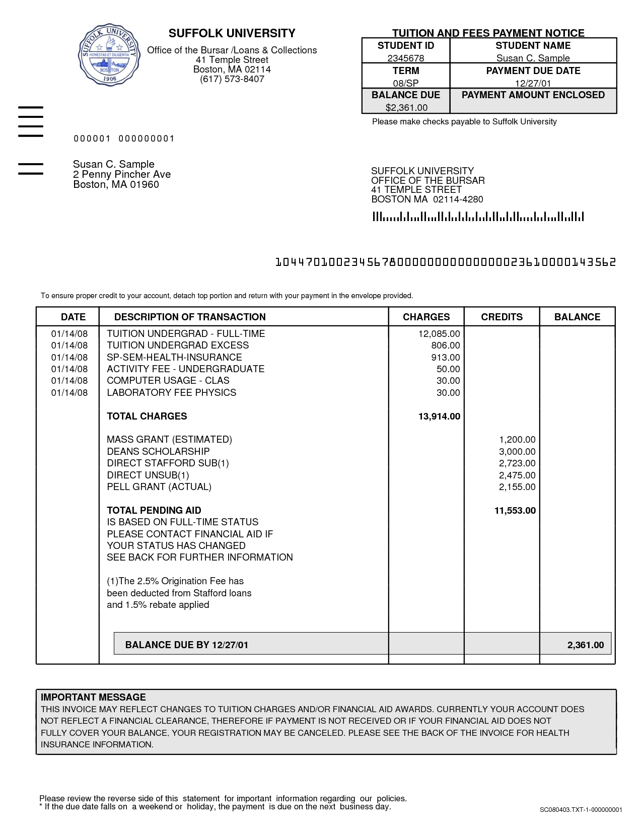 Law Firm Invoice Invoice Template Ideas