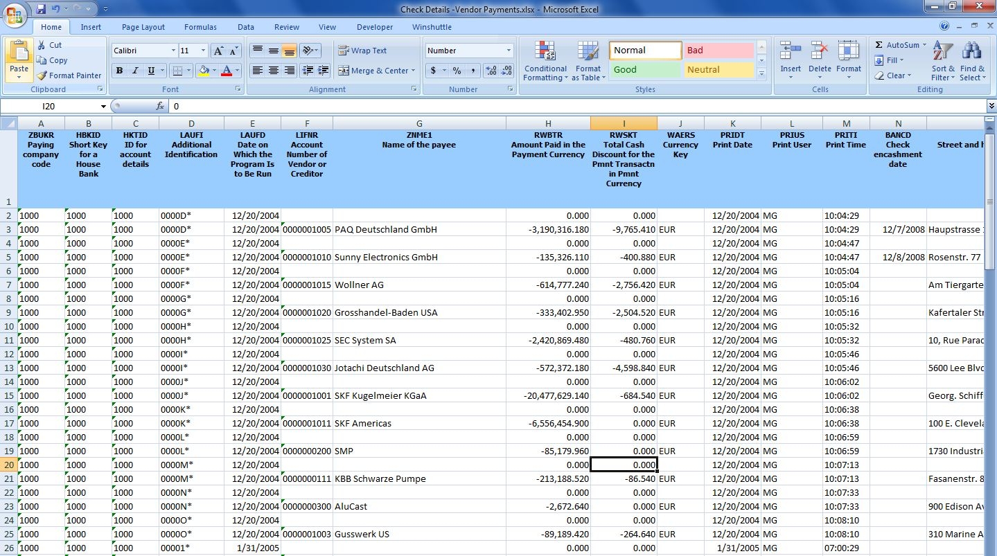 sap vendor invoice report automate manage with excel winshuttle excel invoice database