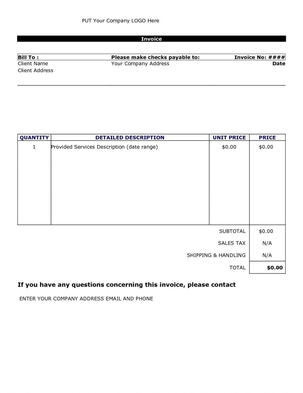 free online invoice template pdf invoicegenerator invoice template online