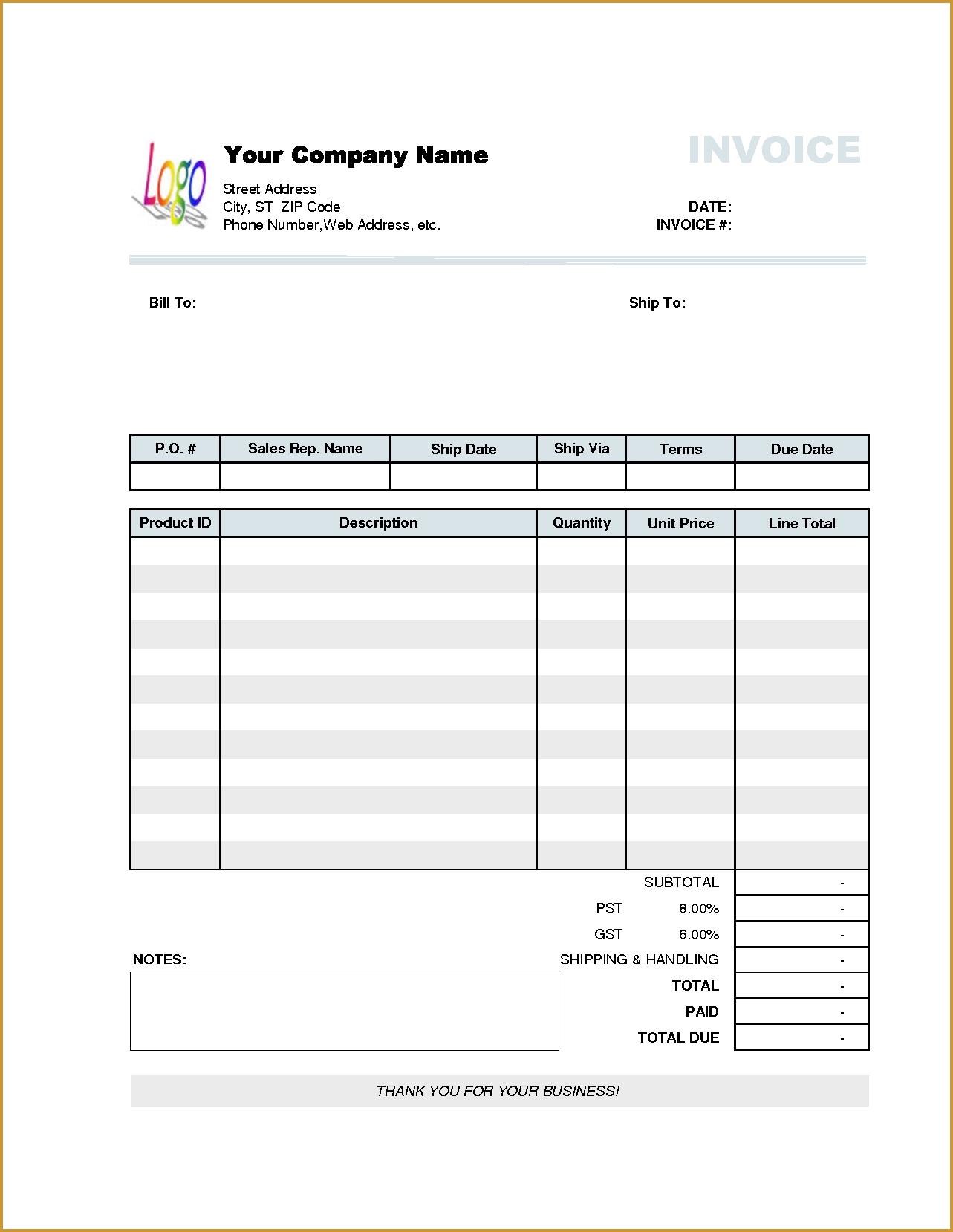 11 excel invoice templates jumbocover form invoice excel