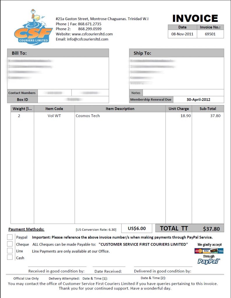 courier invoice template free online invoice creator template online invoices free template