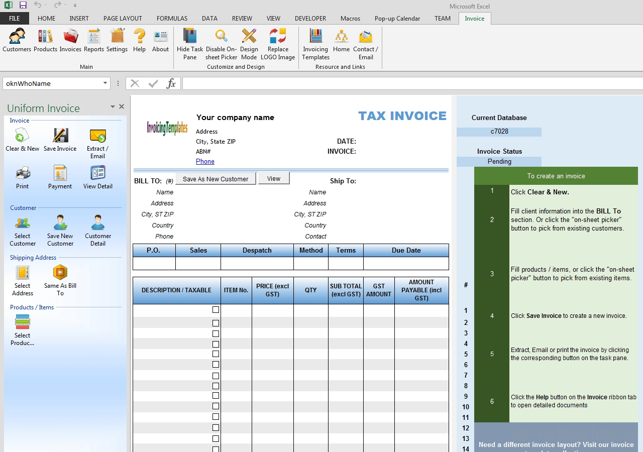 free abn tax invoice tax invoice without abn