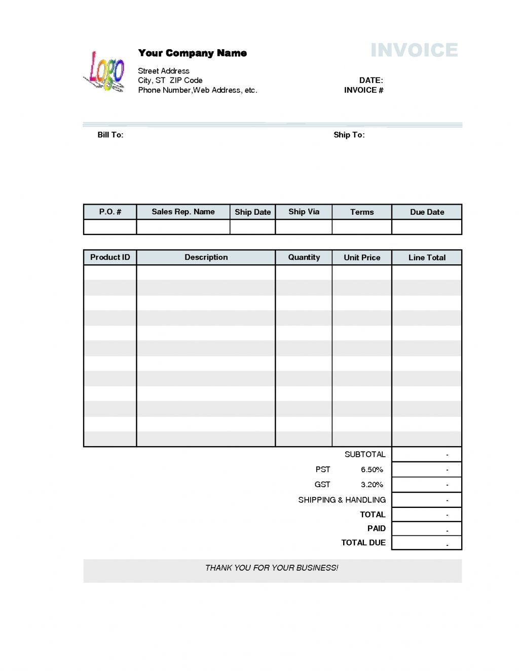 free business invoice template invoicegenerator business invoices free