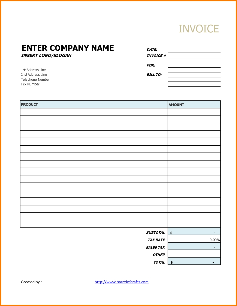 google professional invoice template