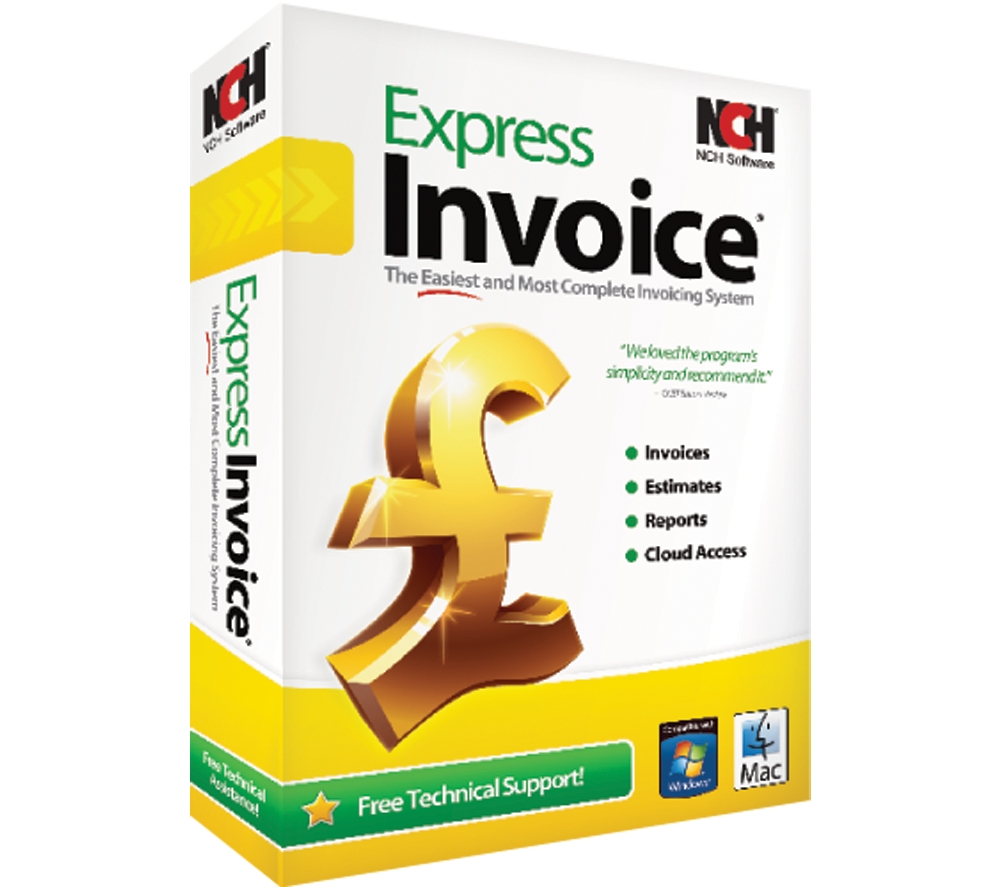 nch software express invoice cd licence multiple users compatible express invoice plus