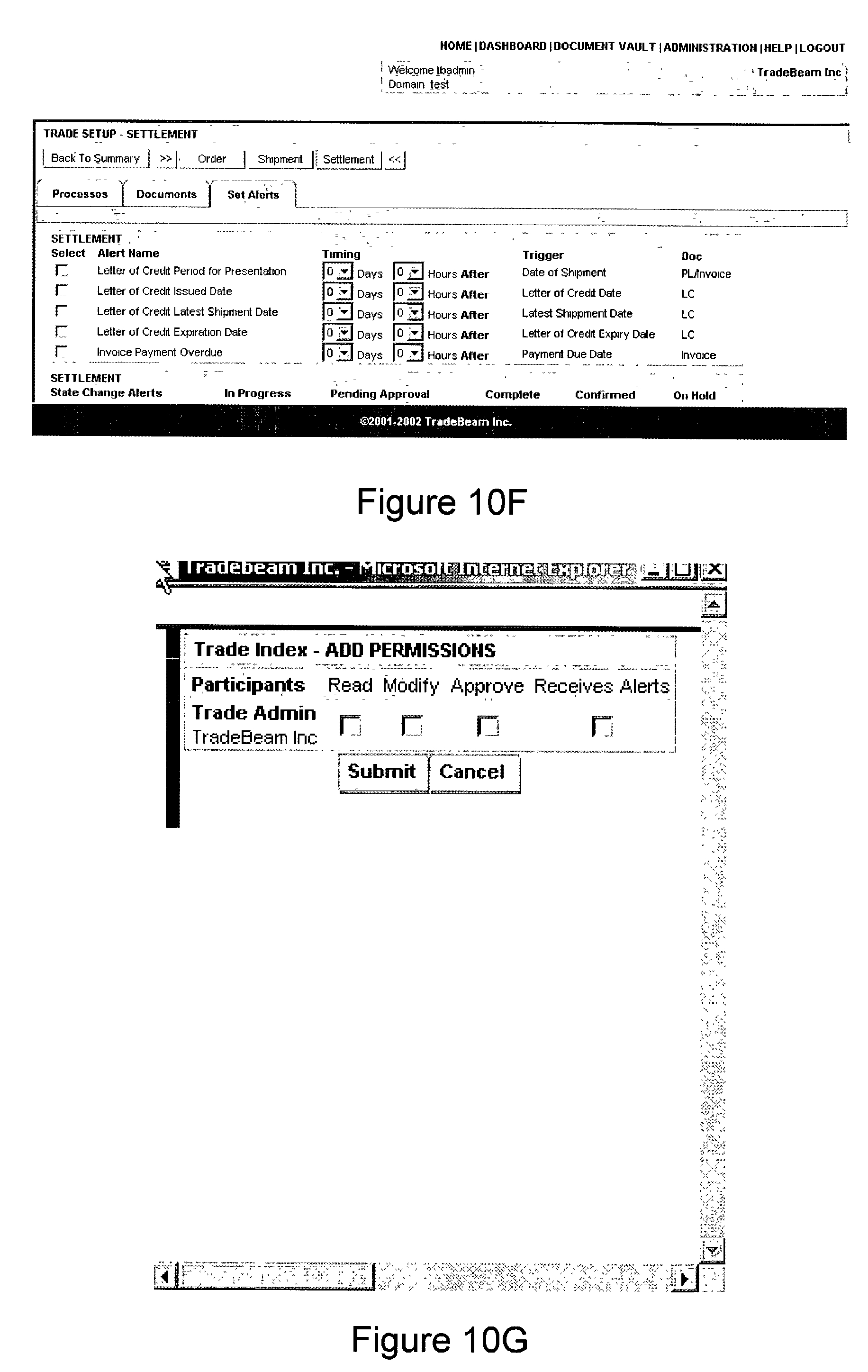 patent us7548881 systems and methods for producing documentary tracing bills of lading to sales invoices provides evidence that
