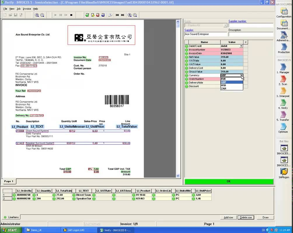 readsoft invoice processing and accounts payable automation accounts payable invoice processing