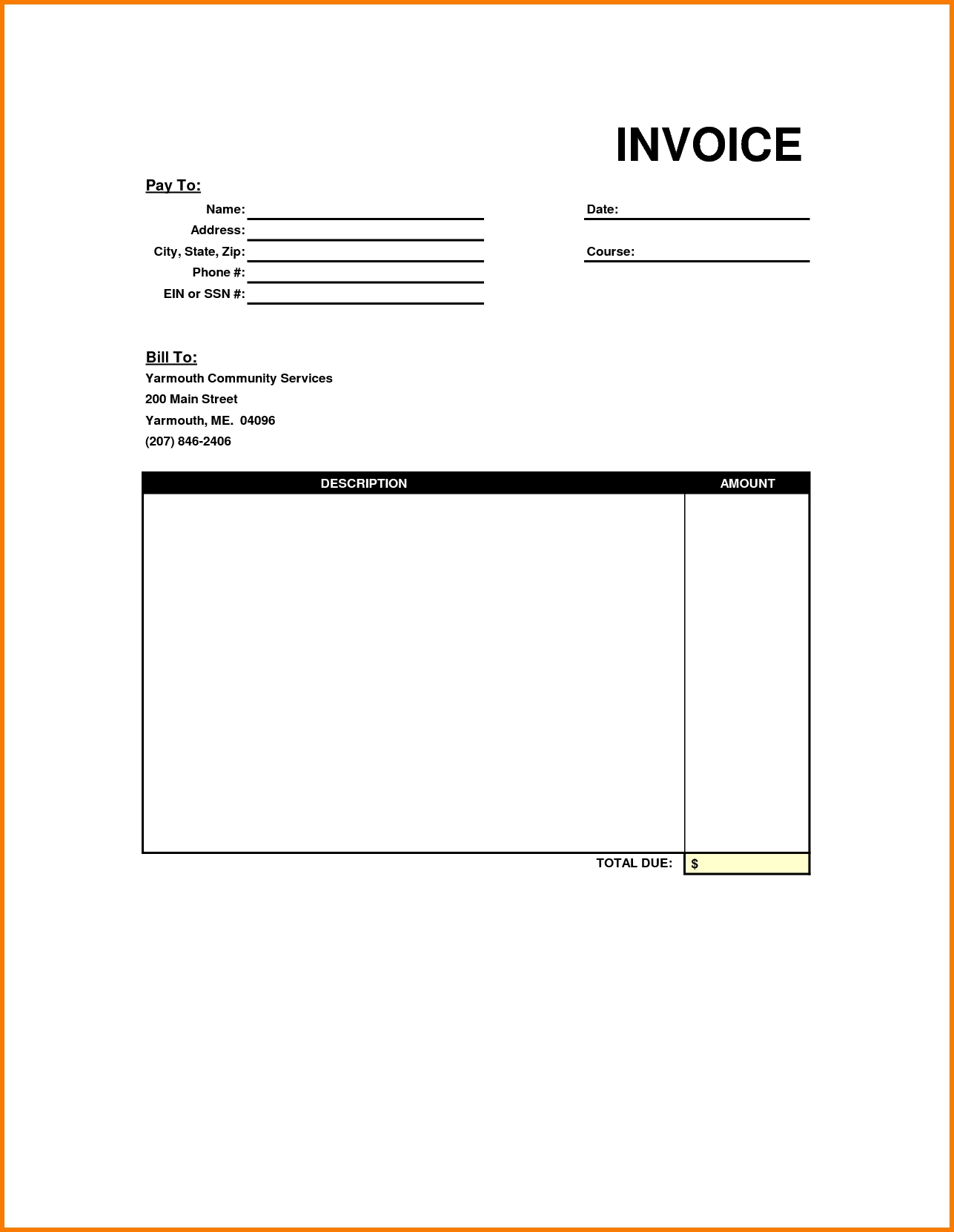 free download of blank invoice template for 1980s