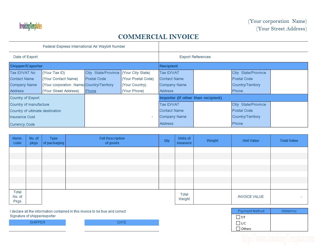 Insurance Invoice Template * Invoice Template Ideas