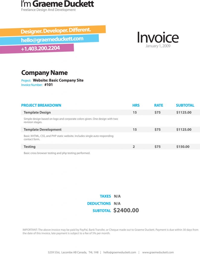 graphic design invoices graphic design invoice invoic graphic invoice web design