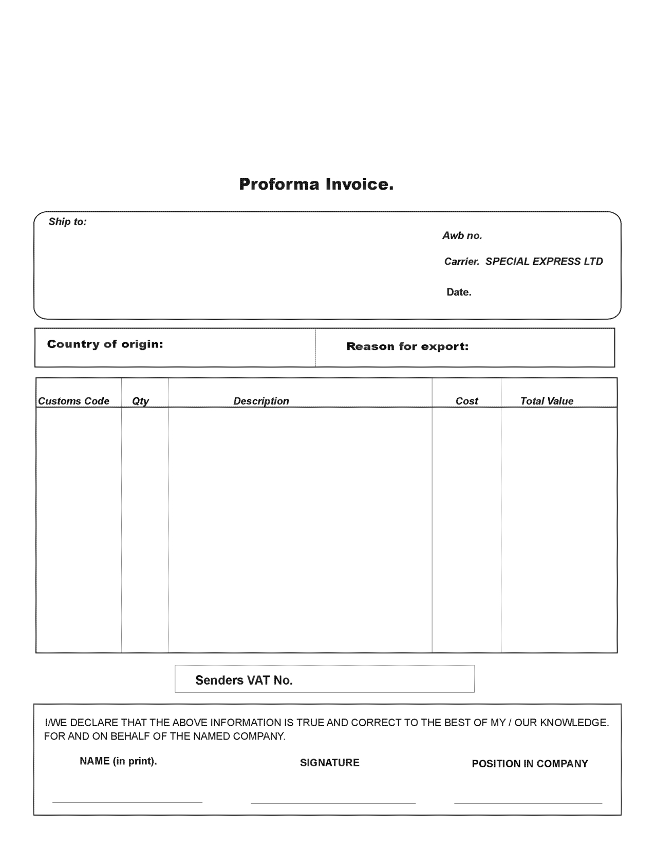  Proforma Invoice Vs Tax Invoice Invoice Template Ideas Vrogue