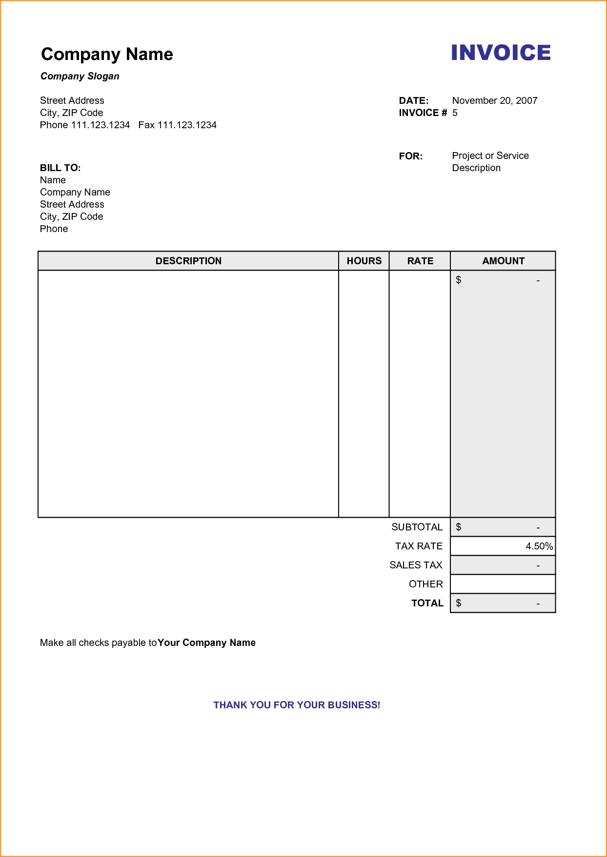 sage invoice template printable invoice template023 invoice a4 sage 3 manager 1244 X 1758